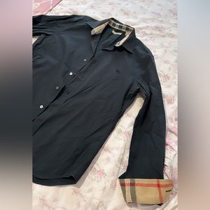 Burberry button up dress shirt